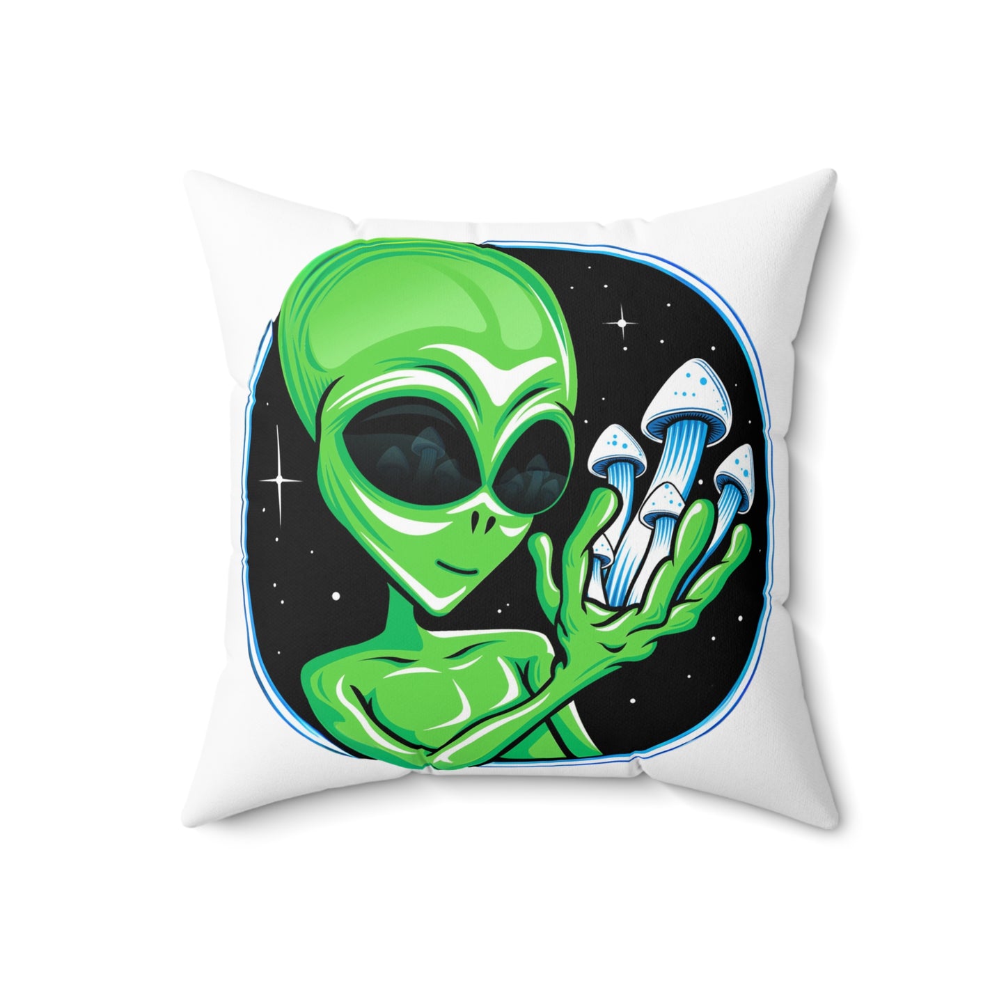 UFO Square Pillow