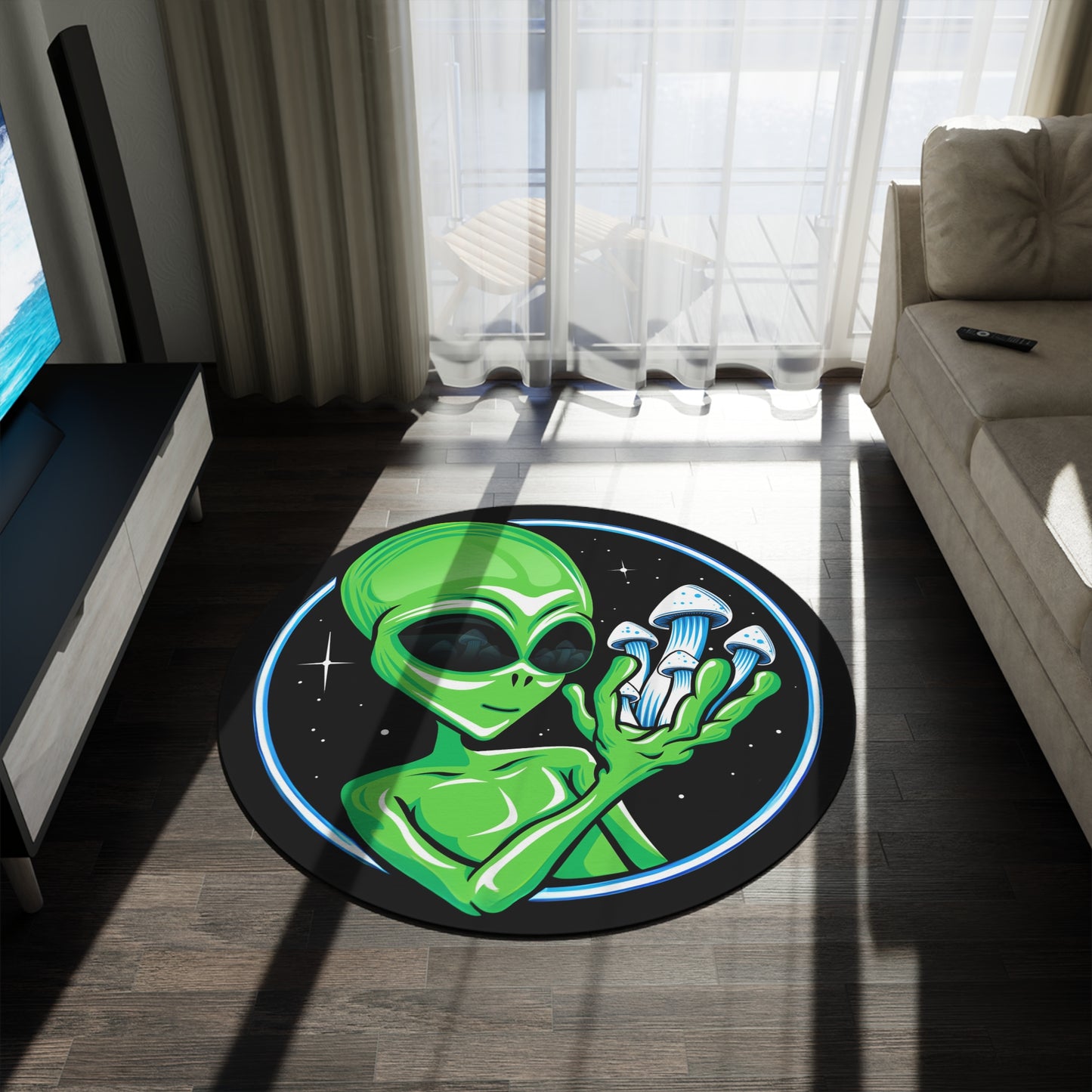 UFO Round Rug