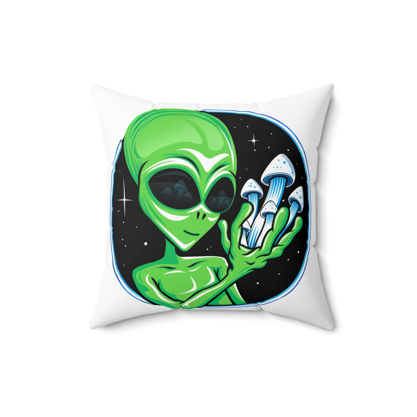 UFO Square Pillow
