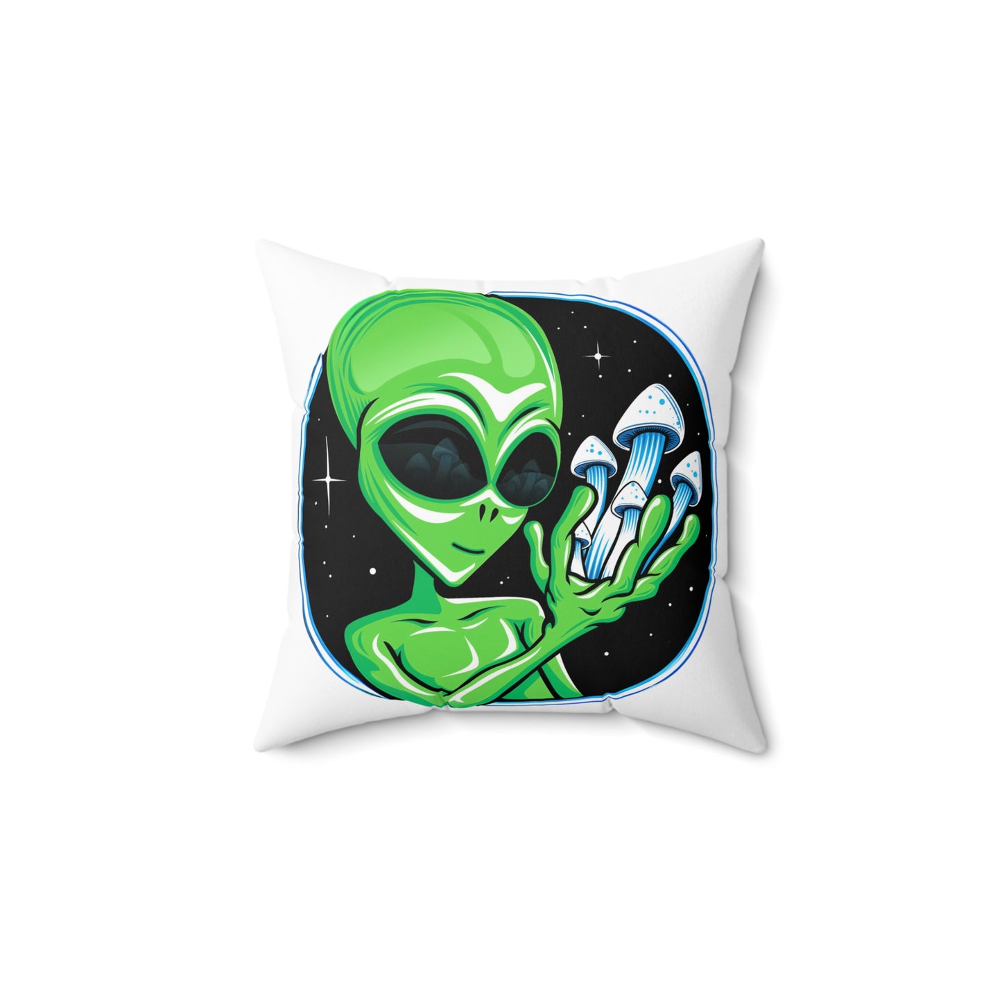 UFO Square Pillow