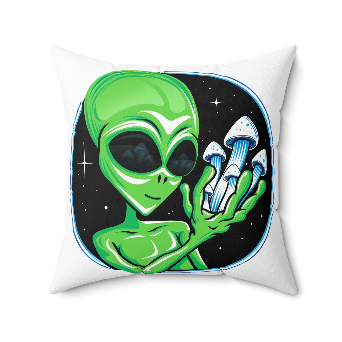 UFO Square Pillow