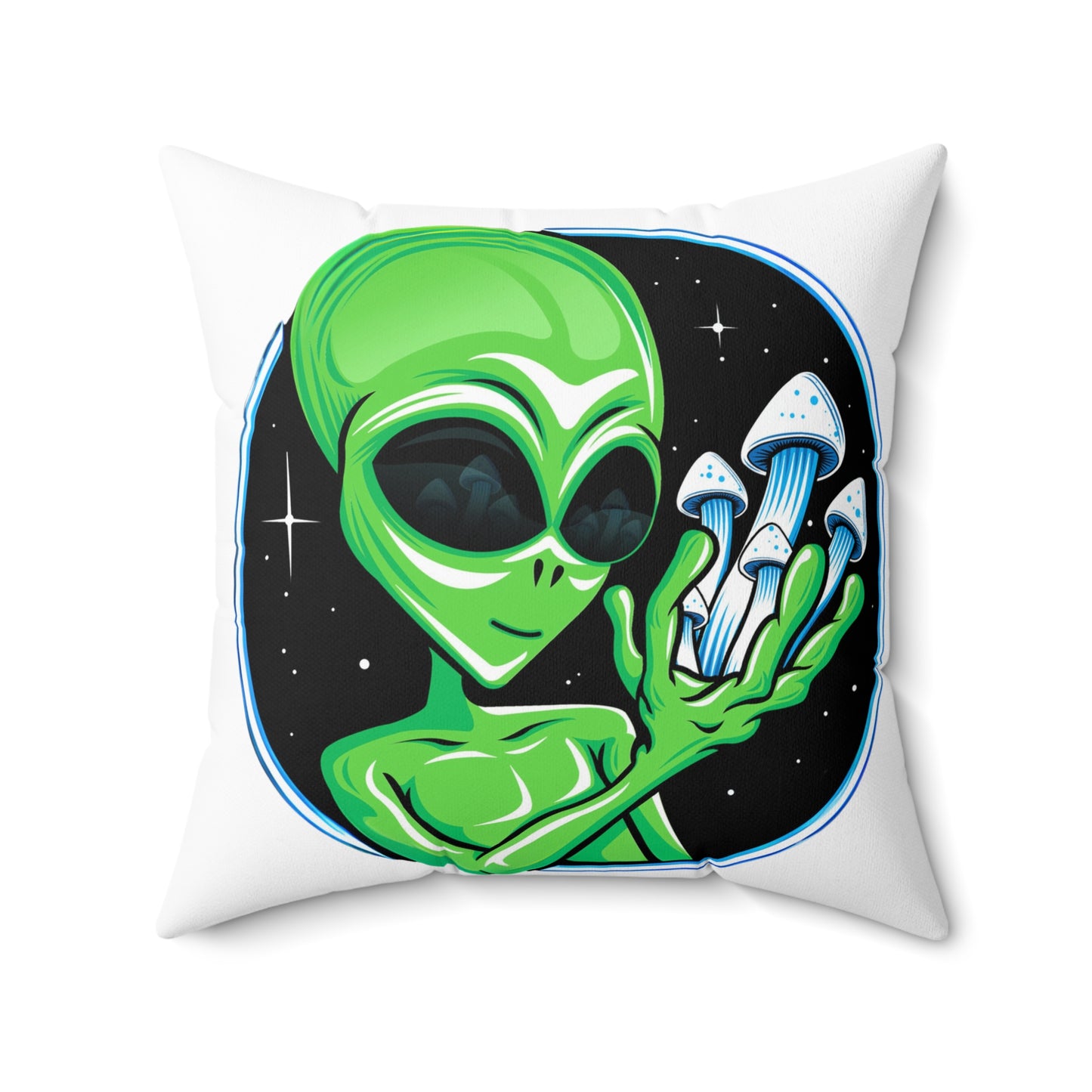 UFO Square Pillow
