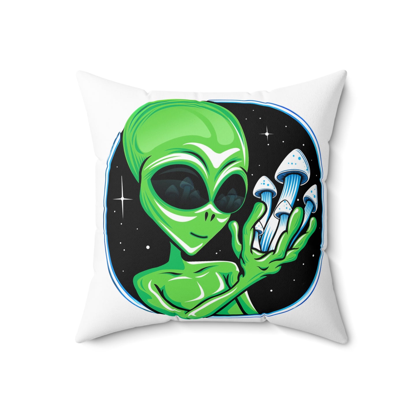 UFO Square Pillow