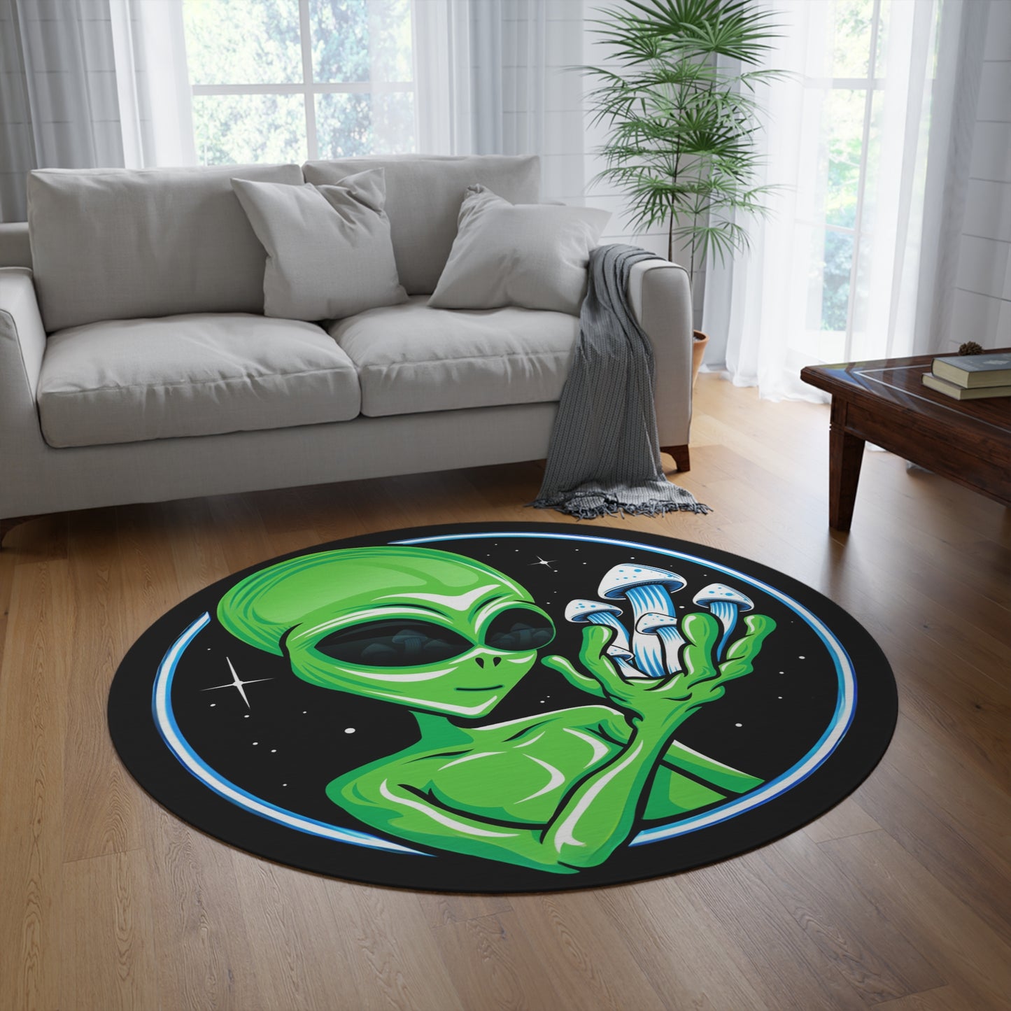UFO Round Rug