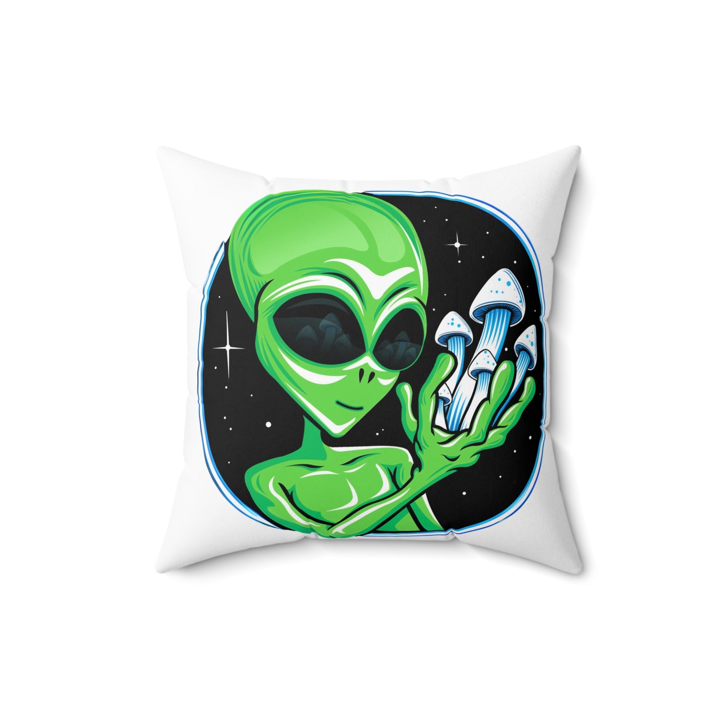 UFO Square Pillow